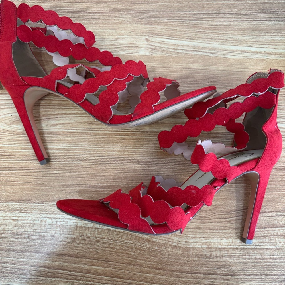 Jessica Simpson Red Sandals